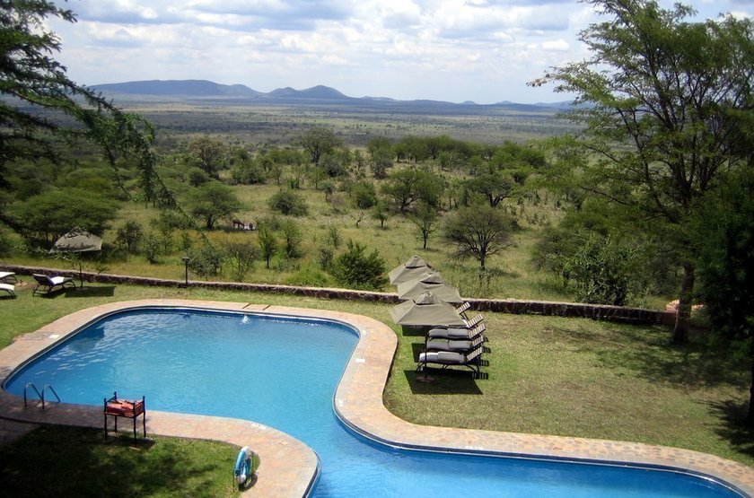 Serengeti Sopa Lodge, Tanzanie, piscine