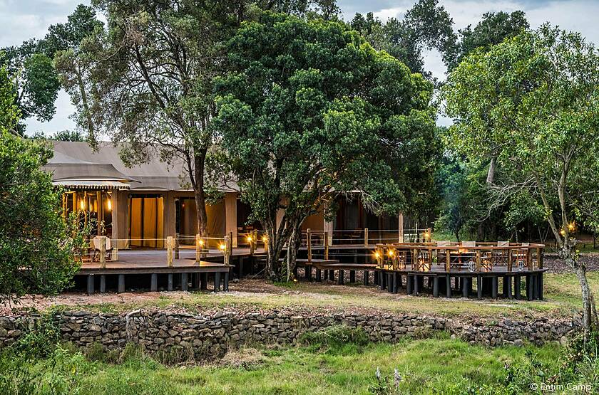 Entim Main Camp - Masai Mara | Voyage safari luxe sur mesure Kenya