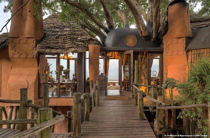 andBeyond Ngorongoro Crater Lodge | Voyage sur mesure Tanzanie