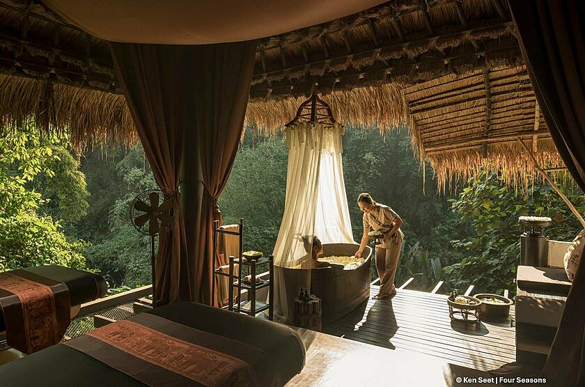 Four Seasons Tented Camp Golden Triangle | Voyage sur mesure luxe Thaïlande