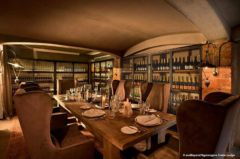 andBeyond Ngorongoro Crater Lodge | Voyage sur mesure Tanzanie