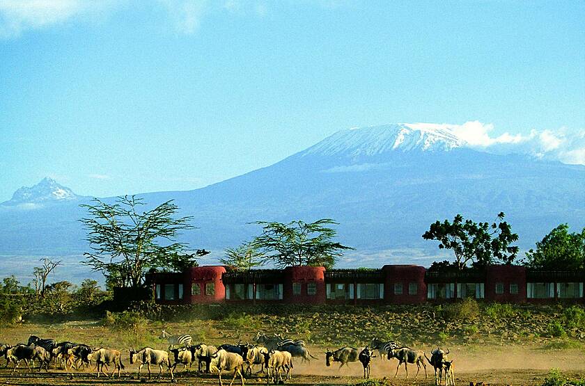 Amboseli Serena Safari Lodge | Voyage safari sur mesure luxe Kenya